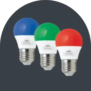 لامپ ال ای دی رنگی پارمیس 5 وات