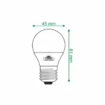 لامپ ال ای دی رنگی پارمیس 5 وات - تصویر 2